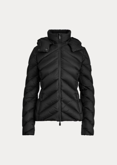 Chaquetas De Plumas Ralph Lauren Mujer Negros - Aden Hooded - VXUSZ2037